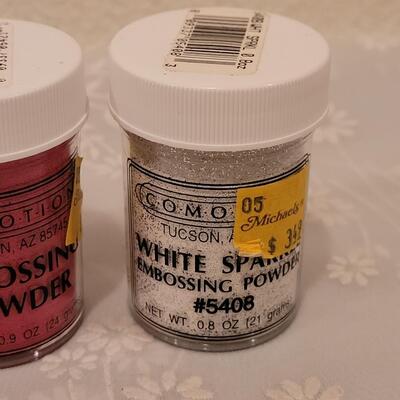 Lot 286: Embossed Powder Lot