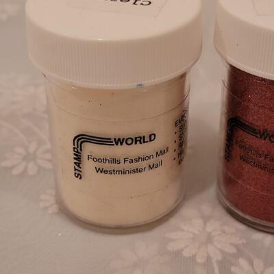 Lot 286: Embossed Powder Lot
