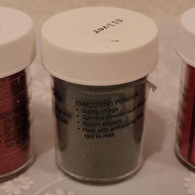 Lot 286: Embossed Powder Lot