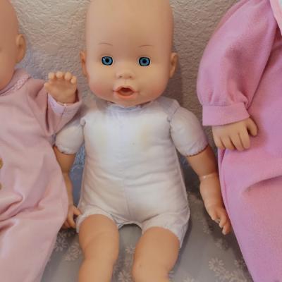 Lot 291: TollyTots Dolls and CitiToy Dolls and Unmarked Dolls Lot