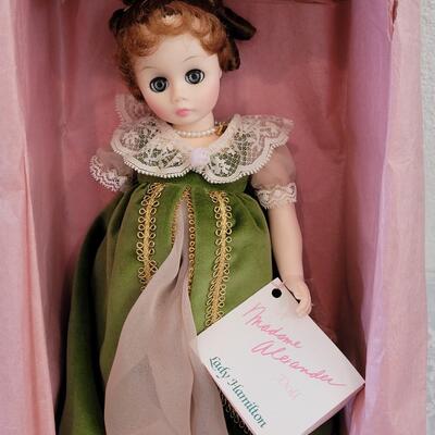 Lot 297: Madame Alexander Lady Hamilton Doll (her arm needs to be reattached)