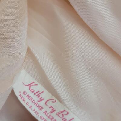 Lot 301: Vintage MADAME ALEXANDER Kathy Cry Baby Doll (no box)