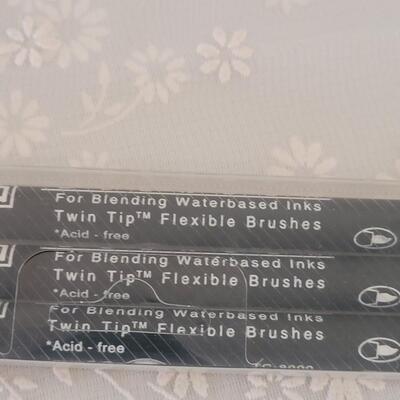 Lot 308: Marker and Blending Brushes and Elegant Writer Pens