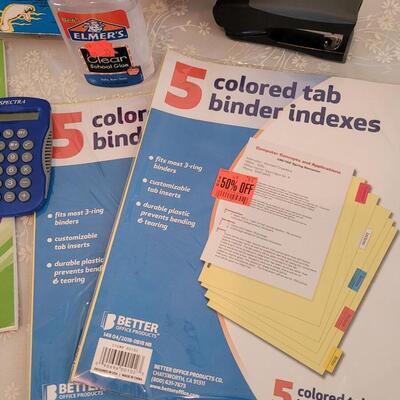 Lot 313: Office/School Supplies Lot