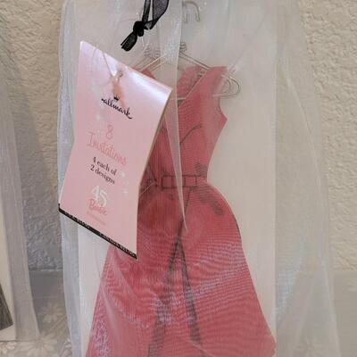 Lot 315: 2 Packages of Barbie Invitations and Table Confetti 