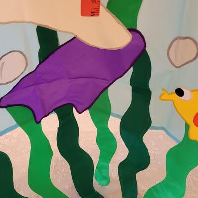 Lot 328: Large Swimming Girl Flag