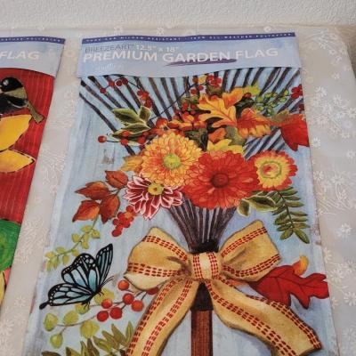Lot 329: (2) Garden Flags