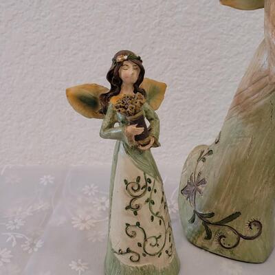 Lot 336: (3) Angels Deco