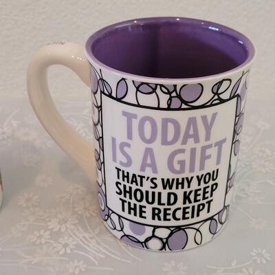 Lot 338: (2) Coffee Cups and Journal 