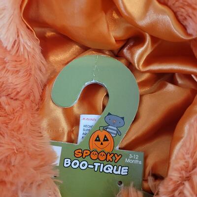 Lot 346: Baby Black Cat Onsie, Socks and Pumpkin Jacket