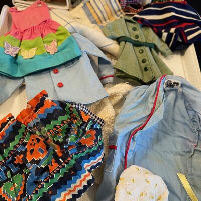 #3 Vintage Barbie Doll, case and clothing 1961 Brunette Bubble Cut