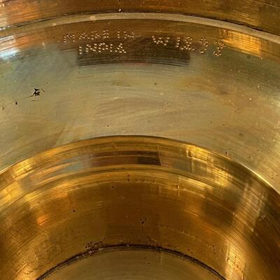 #11 Vintage, Made in India, Brass Vase 