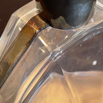 #12 Art Deco Glass Decanter with Stopper
