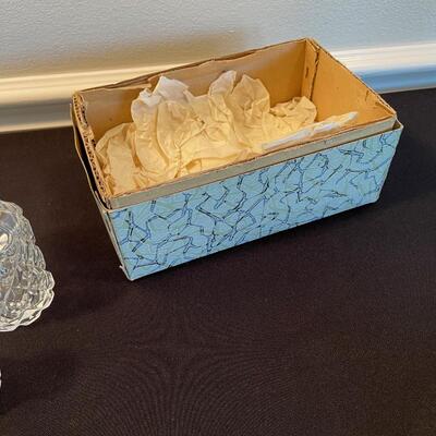 #13 Crystal Salt & Pepper and Vinegar & Oil Cruet 