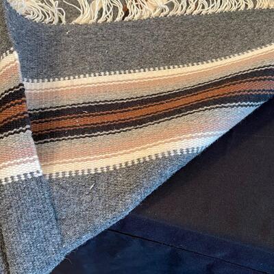 #19 Vintage South Western Throw, Wool 