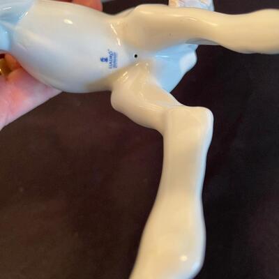 #27 Lladro Unicorn with Bird on his Tail