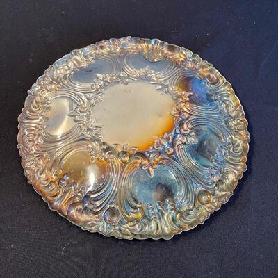 #34 Gorham EP Silver Serving Plate 