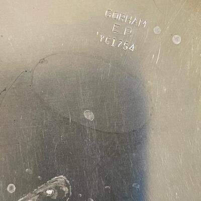 #34 Gorham EP Silver Serving Plate 