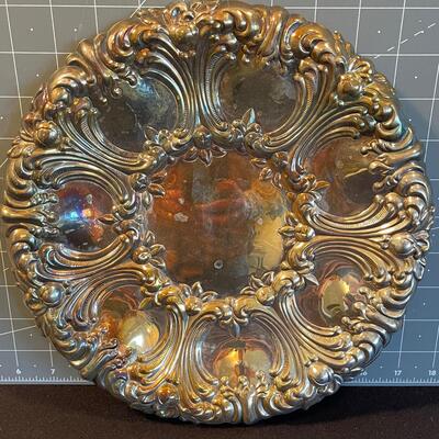 #34 Gorham EP Silver Serving Plate 