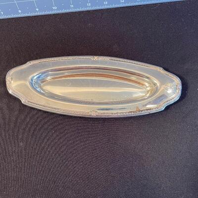 #35 Sterling Silver Oval Dish 