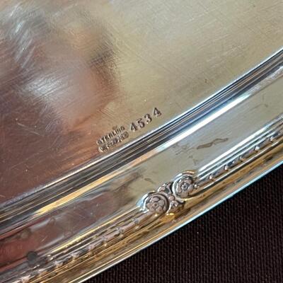 #35 Sterling Silver Oval Dish 