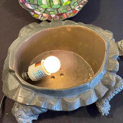 #39 Tiffany Style Stained Glass Lamp 