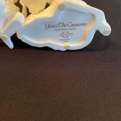 #40 (2)Lenox  FINE Bone China Jesus Sculptures  