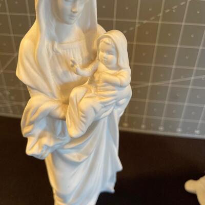 #41 (2) Lenox Madonna and Good Shepard 