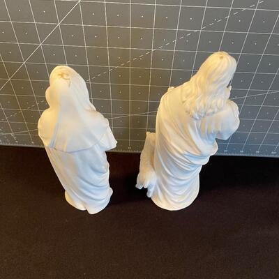 #41 (2) Lenox Madonna and Good Shepard 