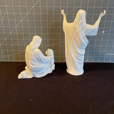 #46 Lenox Jesus's (2) The Savior and A child's Comfort 