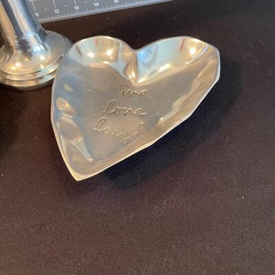 #53 (3) Cute Pewter Items 