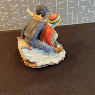 #62 Gorham Norman Rockwell Sculpture 