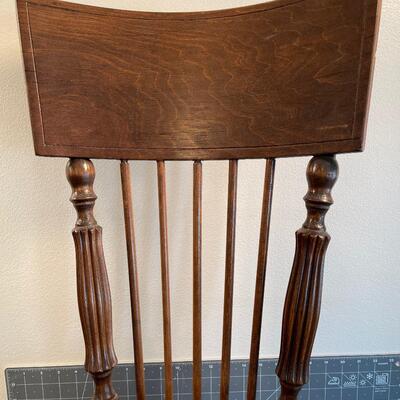 #63 Claw Foot Walnut Piano Chair