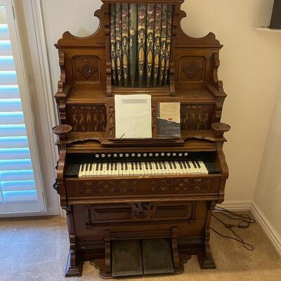#65 True Antique Organ - Hillier Pump Organ Co.  
