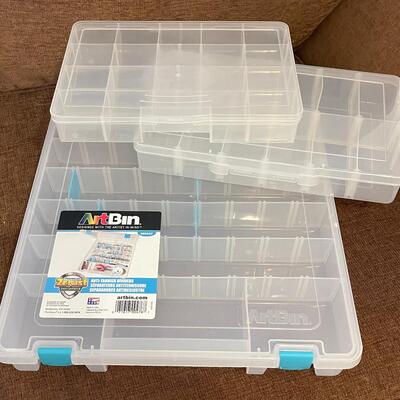 #70 Art Bins, totes, storage Boxes