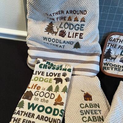 #73 Cabin Sweet Cabin Linens
