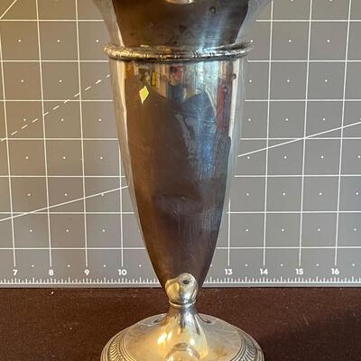#78 Weighted Sterling Silver (.925) vase 