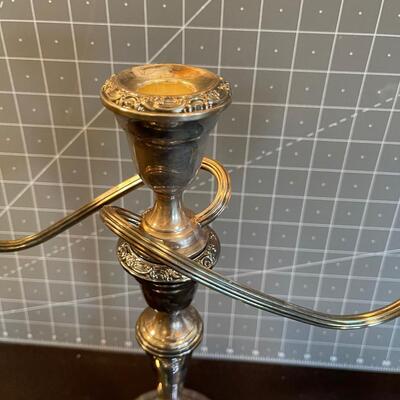 #80 Gorham Silver Candelabra 