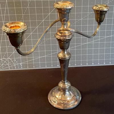 #80 Gorham Silver Candelabra 