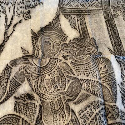 #82 Temple Rubbing 