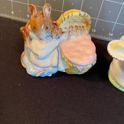 #87 Beatrix Potter Figurines 