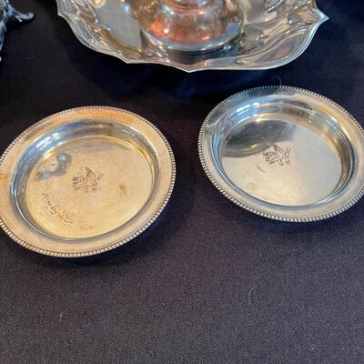 #90 Various Silver Plated Items for Fancy Dining.