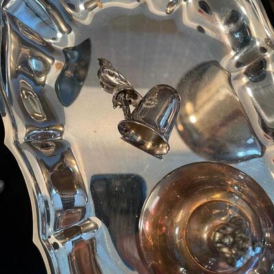 #90 Various Silver Plated Items for Fancy Dining.