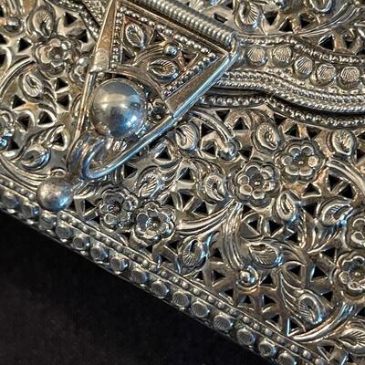 #91 Marked 92.5 Silver Purse - BEAUTIFUL 