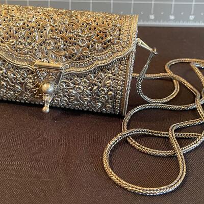 #91 Marked 92.5 Silver Purse - BEAUTIFUL 