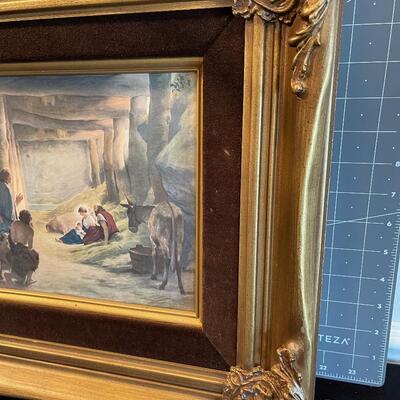 #92 The Arrival of the Shepard's Framed Print 