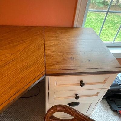 Pottery Barn corner desk