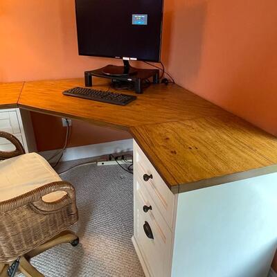 Pottery Barn corner desk