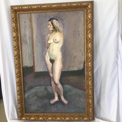 Original Nude Oil Painting