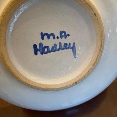#105 M A Hadley Stoneware. Each piece is Unique 